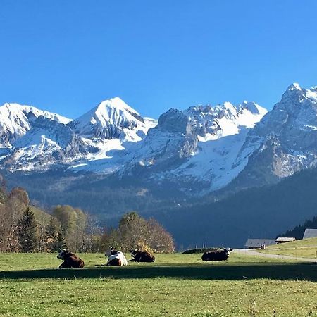 Bel Appartement Avec Vue Exceptionnelle Le Grand-Bornand Kültér fotó